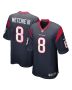 John Metchie III 8 Houston Texans Game Men Jersey – Navy