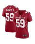 Jon Gaines II 59 Arizona Cardinals Women’s Game Jersey – Cardinal