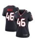 Jon Weeks 46 Houston Texans Women’s Team Game Jersey – Navy