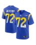 Jonah Jackson 72 Los Angeles Rams Game Men Jersey – Royal