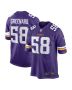 Jonathan Greenard 58 Minnesota Vikings Team Game Men Jersey – Purple