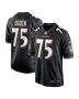Jonathan Ogden 75 Baltimore Ravens Men Retired Jersey – Black