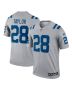 Jonathan Taylor 28 Indianapolis Colts Men Inverted Legend Jersey – Gray