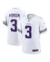 Jordan Addison 3 Minnesota Vikings Alternate Game Player Men Jersey – White