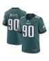 Jordan Davis 90 Philadelphia Eagles Team Game Men Jersey – Midnight Green