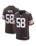 Jordan Hicks 58 Cleveland Browns Game Men Jersey – Brown