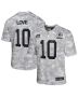 Jordan Love 10 Green Bay Packers 2024 Salute to Service Game YOUTH Jersey – Arctic Camo