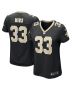 Jordan Mims 33 New Orleans Saints Women’s Game Jersey – Black