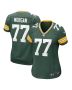 Jordan Morgan 77 Green Bay Packers Women’s Game Jersey – Green