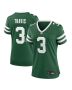 Jordan Travis 3 New York Jets Women’s Team Game Jersey – Legacy Green