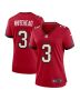 Jordan Whitehead 3 Tampa Bay Buccaneers Women’s Game Jersey – Red