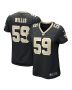Jordan Willis 59 New Orleans Saints Game Women Jersey – Black