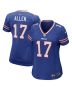 Josh Allen 17 Buffalo Bills Women Game Jersey – Royal
