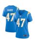 Josh Harris 47 Los Angeles Chargers Women Game Jersey – Powder Blue
