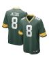 Josh Jacobs 8 Green Bay Packers Team Game Men Jersey – Green