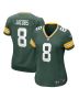 Josh Jacobs 8 Green Bay Packers Team Game Women Jersey – Green