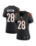 Josh Newton 28 Cincinnati Bengals Women’s Game Jersey – Black