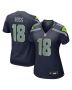 Josh Ross 18 Seattle Seahawks Women’s Game Jersey – College Navy