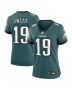 Josh Sweat 19 Philadelphia Eagles Women’s Team Game Jersey – Midnight Green