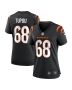 Josh Tupou 68 Cincinnati Bengals Women’s Team Game Jersey – Black