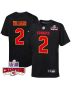 Joshua Williams 2 Kansas City Chiefs Super Bowl LVIII Champions 4 Stars Patch Fashion Game YOUTH Jersey – Carbon Black