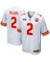 Joshua Williams 2 Kansas City Chiefs Super Bowl LVIII Patch Game Men Jersey – White