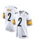 Justin Fields 2 Pittsburgh Steelers Game Men Jersey – White