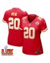 Justin Reid #20 Kansas City Chiefs Super Bowl LIX Women’s Jersey – Red
