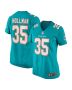 Ka’Dar Hollman 35 Miami Dolphins Women Home Game Jersey – Aqua
