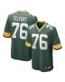 Kadeem Telfort 76 Green Bay Packers Game Men Jersey – Green
