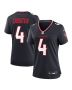 Kamari Lassiter 4 Houston Texans Women’s Team Game Jersey – Navy