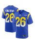 Kamren Kinchens 26 Los Angeles Rams Team Game Men Jersey – Royal