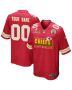 Kansas City Chiefs Super Bowl LIX Champions Big Chiefs Game Men Custom Jersey – Red