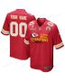 Kansas City Chiefs Super Bowl LIX Champions V4 Game Men Custom Jersey – Red