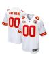 Kansas City Chiefs Super Bowl LIX Custom Men Game Jersey – White