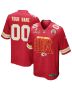 Kansas City Chiefs Super Bowl LIX V2 Game Men Custom Jersey – Red