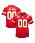 Kansas City Chiefs Youth Super Bowl LIX Custom Team Game Jersey – Red