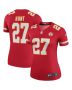 Kareem Hunt 27 Kansas City Chiefs Women Color Rush Legend Jersey – Red