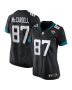 Keenan McCardell 87 Jacksonville Jaguars Women Game Retired Jersey – Black
