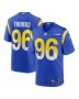 Keir Thomas 96 Los Angeles Rams Game Player Men Jersey – Royal