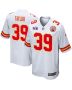 Keith Taylor 39 Kansas City Chiefs Super Bowl LVIII Patch Game Men Jersey – White