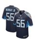Kenneth Murray Jr. 56 Tennessee Titans Game Men Jersey – Navy