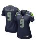 Kenneth Walker III 9 Seattle Seahawks Women’s Team Game Jersey – College Navy