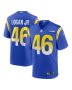Kenny Logan Jr. 46 Los Angeles Rams Game Men Jersey – Royal