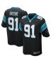 Kevin Greene 91 Carolina Panthers Men Game Retired Jersey – Black
