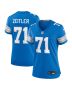Kevin Zeitler 71 Detroit Lions Women’s Game Jersey – Blue
