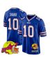 Khalil Shakir 10 Buffalo Bills Super Bowl LIX New Orleans Patch Game Men Jersey – Royal