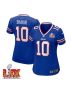 Khalil Shakir #10 Buffalo Bills Super Bowl LIX Women’s Jersey – Royal