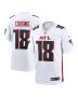 Kirk Cousins 18 Atlanta Falcons Game Men Jersey – White