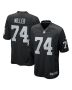 Kolton Miller 74 Las Vegas Raiders Men Game Jersey – Black